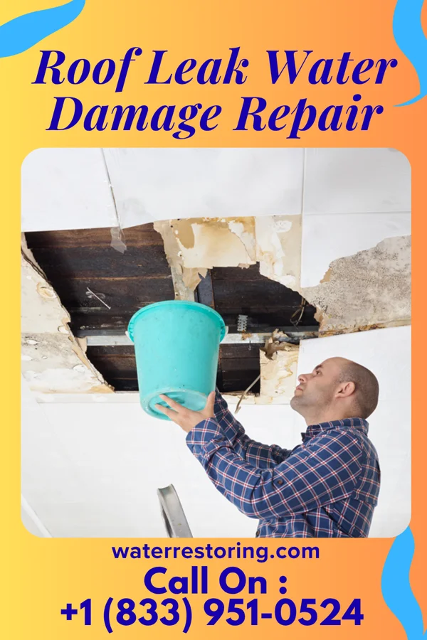 Roof Leak Water Damage Repair in Blue, OK